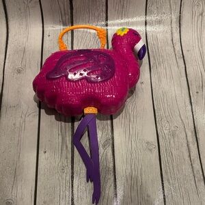 Polly Pocket Purple Flamingo Kids Toy